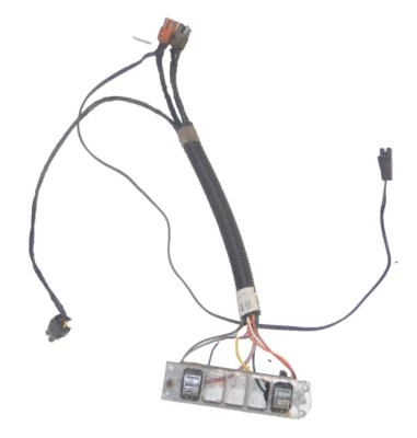 Jeep Grand Wagoneer SJ 86-91 OEM Front Right Power Window Switch w/ Wire Harness - Image 1 of 4