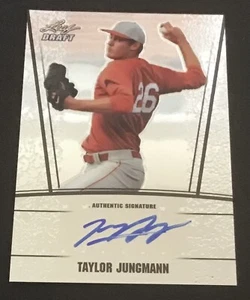 2011 Leaf Draft Baseball Autogramm Sammelkarte AU-TJ1 Taylor Jungmann - Bild 1 von 2