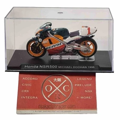 DeAgostini 1/24 Honda NSR500 Mick Doohan #1 Repsol 1998 Grand Prix GP500 1:24 - Image 1 of 4