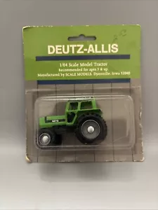 Deutz Allis 6275 Scale Models Tractor Die Cast Metal Vintage New On Card - Picture 1 of 4