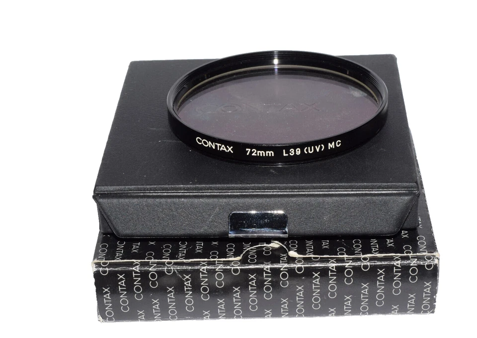 Contax Lens Filter 72MM L39 UV MC Boxed Case - Image 1 of 1