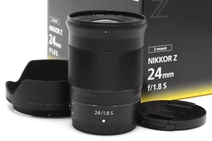 Nikon NIKKOR Z 24mm f1.8 S Lens with Hood & Box #47048 - Picture 1 of 13