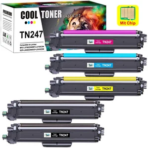 Toner Kompatibel Für Brother TN-247 TN-243 MFC-L3750CDW DCP-L3510CDW HL-L3210CW - Afbeelding 1 van 22
