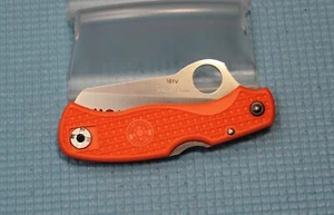 NEW Unused Numbered C45SOR SPYDERCO Orange Rescue Jr. 79mm Model Folding Knife - Picture 1 of 8