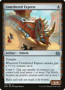 4x Untethered Express - Casi nuevo Aether Revolt GORROW MÁGICO - Imagen 1 de 1