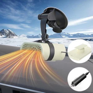 Car Heater That Plugs into Cigarette Lighter Heaters Vehicle Portable 12V 200W - Picture 1 of 1