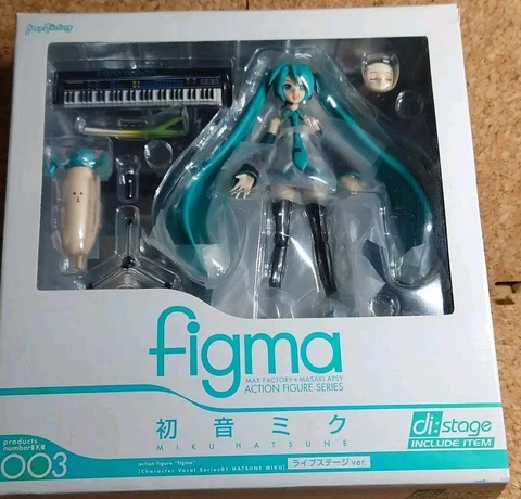 figma Hatsune Miku Live Stage ver. Action Figure #003 Max Factory Cover