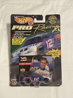 NASCAR Hot Wheels Pro Racing #12 Jeremy Mayfield Mobil 1 1:64 car - NIP - Image 1 of 4