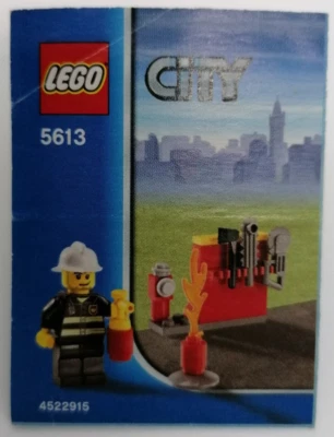 Notice LEGO City 5613 Le Pompier - Instructions Only - Photo 1/4
