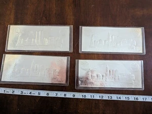 4 Total * $20 Bill Silver Leaf In Memory 9/11 September 11 2001 Rare Lot - Picture 1 of 10