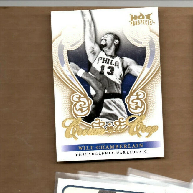 2008-09 Hot Prospects Cream of the Crop #CC30 Wilt Chamberlain free shipping - Image 1 of 2