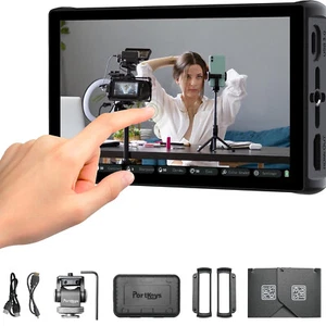 Portkeys PT5 III Touchscreen Camera Field Monitor 5.4 inch 4K30P HDMI for DSLR - Picture 1 of 8