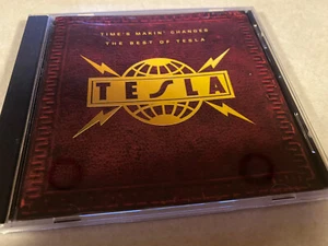TESLA cd TIMES MAKING CHANGES THE BEST OF TESLA   gefd-24833 Charged - Picture 1 of 4