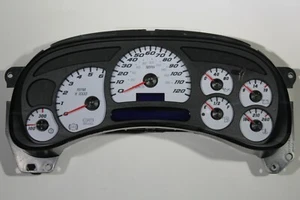 03 04 05 06 PURCHASE FACTORY REBUILT COMPLETE CUSTOM WHITE SS SPEEDOMETER RB - Bild 1 von 2