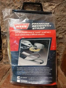NEW Made in USA Warn 3"x30' Premium Recovery Strap 21600 lb 9767 kg 29899 88924 - Bild 1 von 7