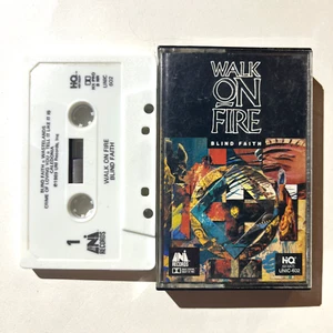 Walk On Fire- Blind Faith (Cassette Tape) 1989 Uni Records Christian Rock Tested - Picture 1 of 2