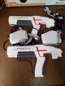 LASER X -New, 2 Players Set indoor/Outdoor Lazer Tag Game, Without Box Free Ship - Picture 1 of 24