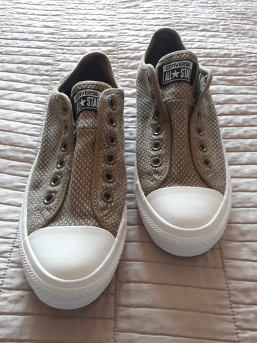 Converse All Star slip on Oxford senza pizzo taglia 6