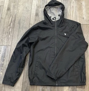 US Polo Assn. Cortavientos con capucha grande negro - Imagen 1 de 11