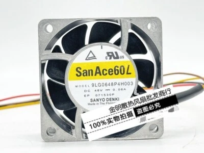 1 pcs Sanyo 6CM 9LG0648P4H003 48V 0.06A speed adjustable PWM DC cooling fan - Image 1 of 2