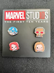 Disney Movie Rewards Marvel Studios The First Ten Years Emoji 4-Pin Set Issue #2 - Bild 1 von 1