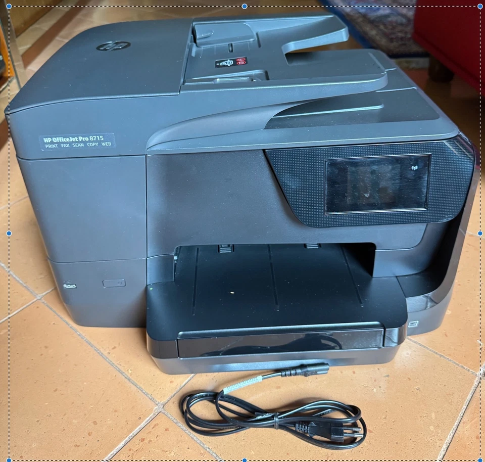 Stampante multifunzione a getto d’inchiostro HP OfficeJet Pro 8715 Wireless - Immagine 1 di 1