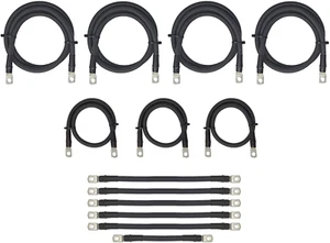 Aftermarket 4 Gauge Golf Cart Battery Cables, 13-Piece Set for EZGO 36V - Picture 1 of 5