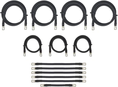 Aftermarket 4 Gauge Golf Cart Battery Cables, 13-Piece Set for EZGO 36V - Image 1 of 4