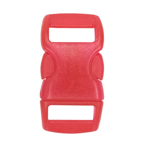 Hebillas de liberación lateral contorneadas de 3/8" en varios colores incluyendo neón y GID Foto 1 de 1