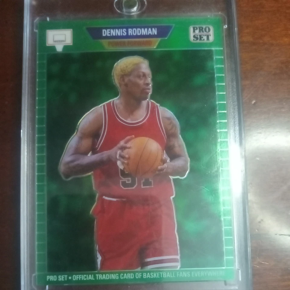 2024 Leaf Dennis Rodman #2/8 Green pro set - Image 1 of 2