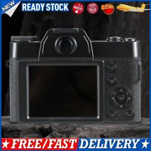 4K HD Digital Camera Anti-shake 48MP Retro Camcorder 16X Zoom USB 2.0 Support TF