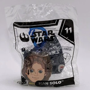 McDonald's Happy Meal giocattolo Star Wars Han Solo #11 2019 con clip zaino nuovo con scatola - Foto 1 di 3