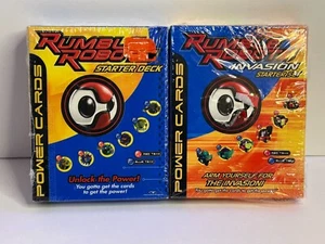 Rumble Robots Starter Deck & Invasion Set Carte Potere Nuovo Sigillato - Foto 1 di 2