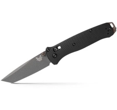 Benchmade 537GY-03 Bailout Black Aluminum CPM-M4 3.38" Folding Pocket Knife - Image 1 of 4