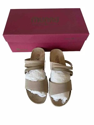 Munro Sandals Camila Size 7 Taupe Combo Strappy Lightweight NIB $149 Comfort USA - Image 1 of 4