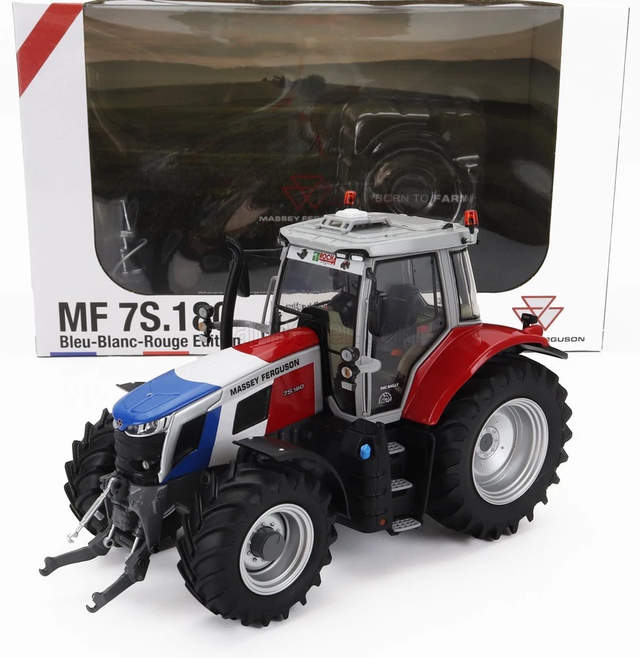 1/32 UNIVERSAL HOBBIES - MASSEY FERGUSON - MF7S.180 TRACTOR 2022 UH6664 - Immagine 1 di 1