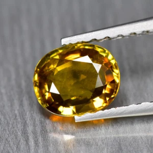 0.72Ct Supreme Clean & Luster Heated Yellow Sapphire _ Madagascar - Picture 1 of 1