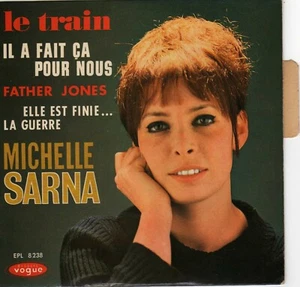 MICHELLE SARNA LE TRAIN FRENCH ORIG EP MICKEY BAKER - Imagen 1 de 1