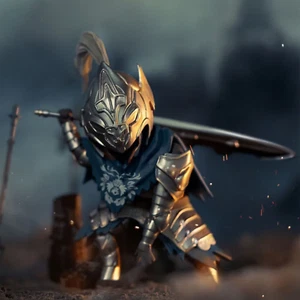 Minifigura Dark Souls Artorias 10 cm Estatua Coleccionable Caballero del Abismo Estatuilla - Imagen 1 de 5