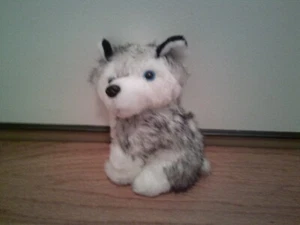 Cute Husky Dog Plush Toy Stuffed Animal NEW - Picture 1 of 3