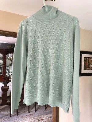 Jennifer Moore Mujer Verde Cuello Alto XL 100% Acrílico Foto 1 de 4