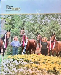 Arabian Horse Times Magazine 💌 July 1999 Issue Vintage ❄️ - Picture 1 of 6