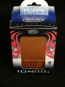 Max Protection Ion Deck Armor Box Italian Brown Faux Leather NEW NIP MTG Yugioh - Picture 1 of 4