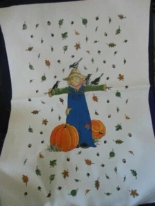 1 NEW  Adult Apron Panel -  SCARECROW,   27"x35" - Picture 1 of 1