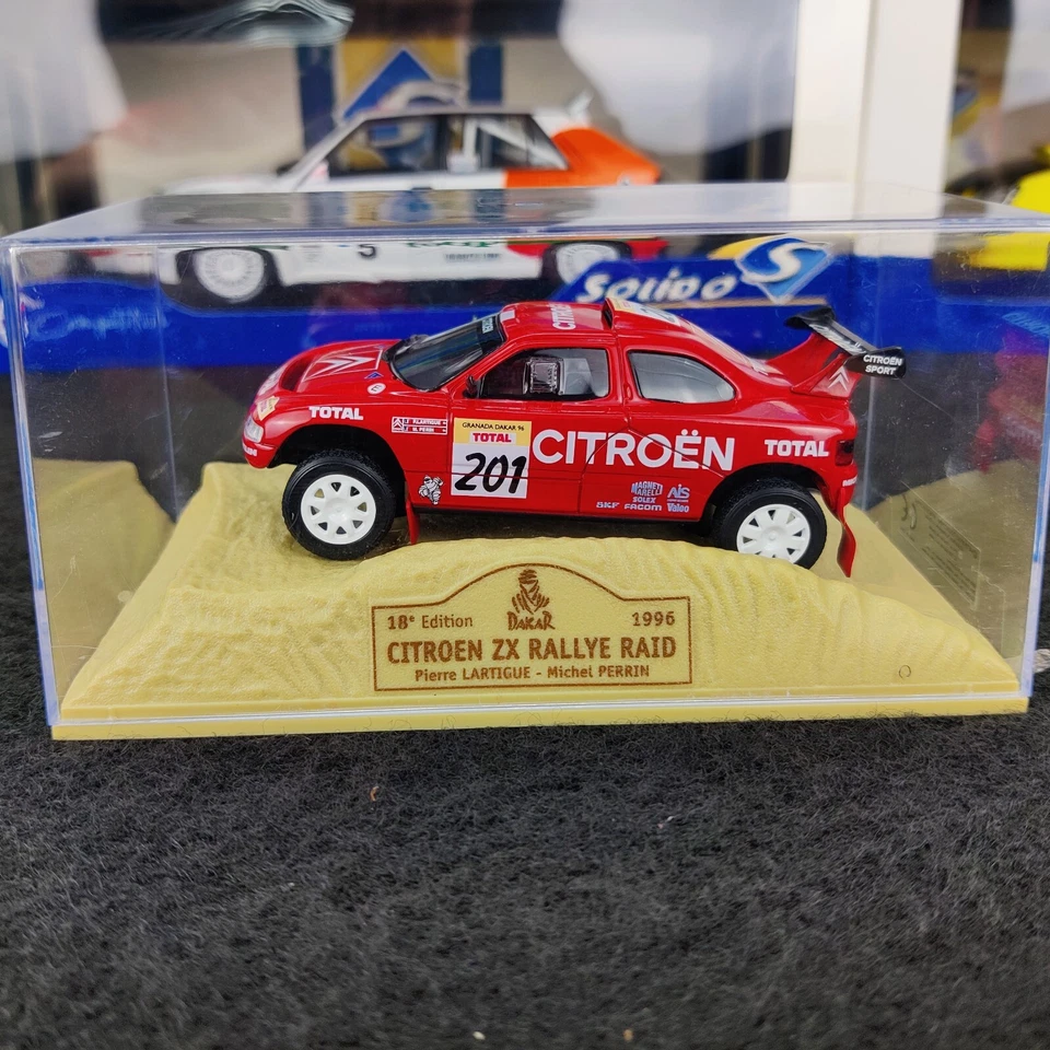AUTO NOREV PARIS DAKAR CITROEN ZX RALLYE RAID 1996 #201 LARTIGUE/PERIN 1:43 - Immagine 1 di 4