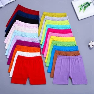 6-Pack 2-10Y Kids Baby Girls Dance Shorts Bike Shorts Breathable &Safety - Picture 1 of 21