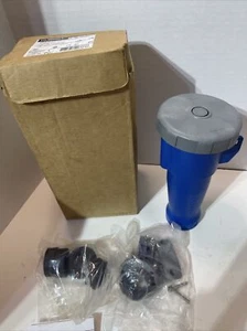 Hubbell Hbl360c6w Iec Pin And Sleeve Connector,60A,250V - Picture 1 of 5