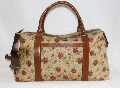 Patricia Nash Cerasella Overnighter Weekender Travel Duffel Bag Western Lace NWT - Image 1 of 4