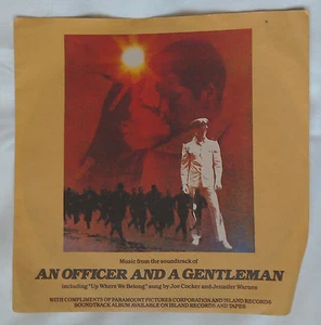 Officer And A Gentleman 7" OST Flexi Disc "Up Where We Belong" 1982 - Picture 1 of 4