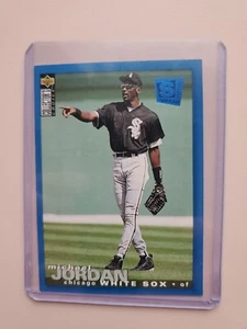 MICHAEL JORDAN BASEBALL ROOKIE COLLECTORS CHOISE SPECIAL EDITION BLUE - Picture 1 of 2